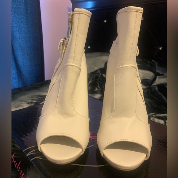 double zip up open toe - Picture 2 of 5